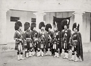 Covering Prints: British army in India - NCOs of the 79th Highlanders