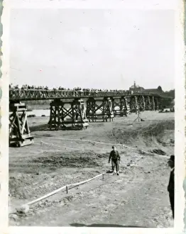 British Army Royal Engineers building The Freeman Bridge