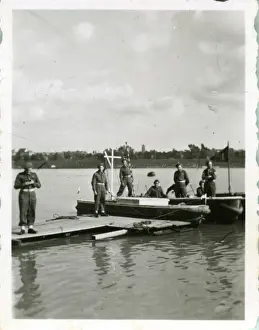 British Army Royal Engineers building The Freeman Bridge