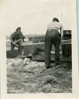 British Army Royal Engineers building The Freeman Bridge