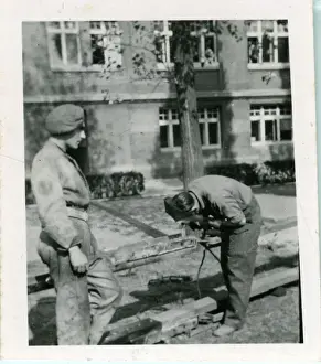 British Army Royal Engineers building The Freeman Bridge