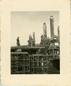 British Army Royal Engineers building The Freeman Bridge