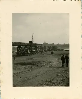 British Army Royal Engineers building The Freeman Bridge