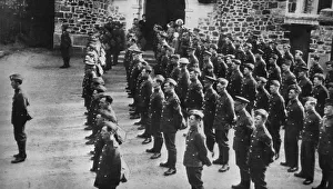 Images Dated 14th March 2012: British Army Sunday morning service in France, 1939