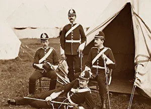 British Army Volunteers Camp at Harrogate