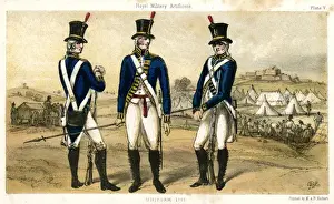 British artificers in uniform