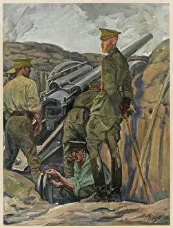 British Artillerymen