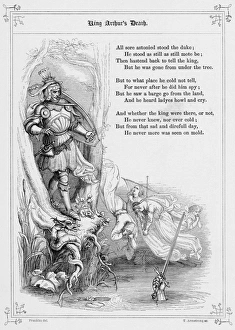 Excalibur Gallery: British Ballad, King Arthurs Death