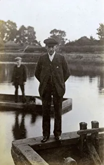 Images Dated 9th November 2017: British Barge-master of the Great Ouse at Huntingdon