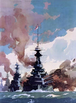 Guns Collection: British battleships