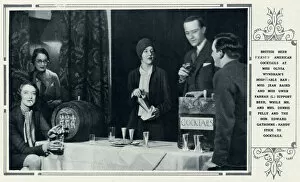 Baird Collection: British beer versus American cocktails, 1929
