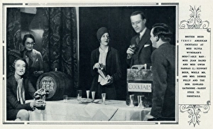 British beer versus American cocktails, 1929 British beer versus American cocktails, 1929