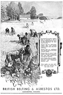 Asbestos Prints: British Belting & Asbestos. Asbestos Products 1943 Advert