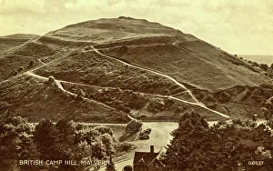 Beacon Prints: British Camp Hill, Iron Age Hill Fort, Malvern, Herefordshir