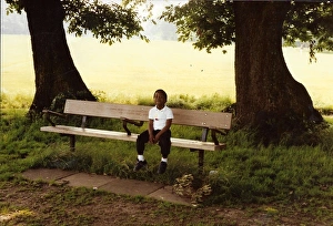 British Caribbean Heritage - Boy on the bench Hampstead Lond