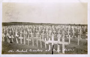 Anzac Gallery: The British Cemetery at Cape Helles, Dardanelles
