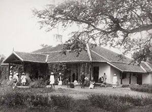 British Christian missionary couple, India