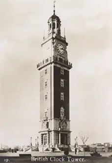Buenos Prints: British Clock Tower, Buenos Aires, Argentina, South America