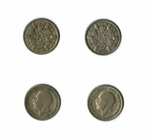 Acorn Gallery: British coins, two George V sixpences