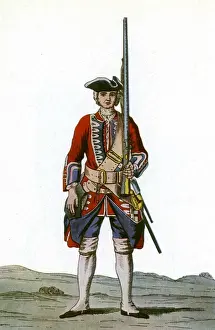 1742 Prints: British Coldstream Guard