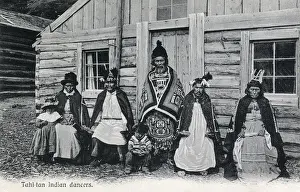 Columbia Prints: British Columbia, Canada - Tahltan Indian Dancers