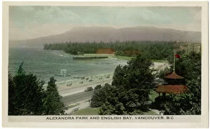 Images Dated 17th June 2016: British Columbia - Vancouver, Alexandra Park and English Bay