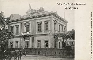 Consulate Collection: The British Consulate in Cairo, Egypt