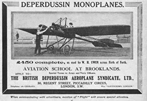 Eglb Prints: The British Deperdussin Aeroplane Syndicate Ltd. Deperd?