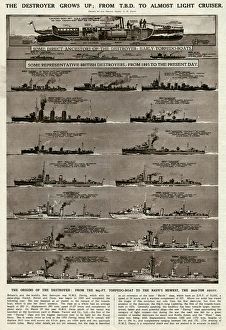 British destroyers by G. H. Davis