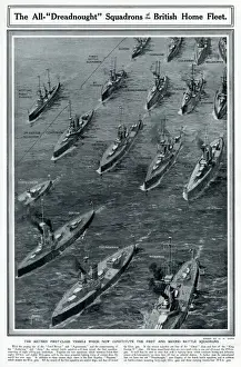 War Ships Prints: British Dreadnoughts