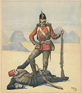 BRITISH IN EGYPT / 1893