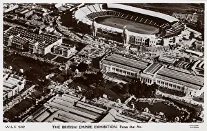 Wembley Prints: British Empire Exhibition, Wembley, London, England