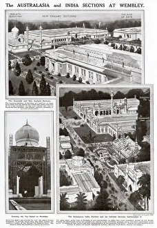 Reconstructed Prints: British Empire Exhibition at Wembley Park