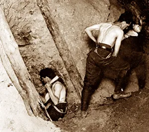 British engineers mining at Messines Ridge (blown)