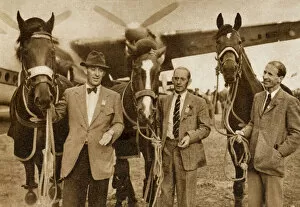 Stewart Collection: British equestrian team medal winners