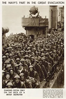 British Expeditionary Force evacuating from Dunkirk, WW2