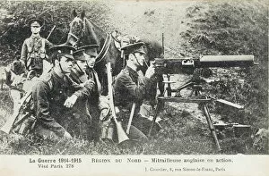 Expeditionary Gallery: British Expeditionary Force Machine Gun Team