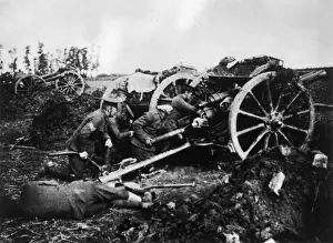 Bandaged Prints: British Field Artillery