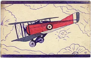 British fighter plane, WWI by George Ranstead