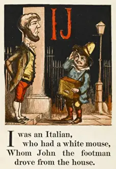 Alphabets Prints: British Footman, 1867
