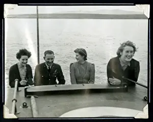British forces colleagues at Scapa Flow, WW2