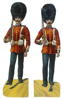 Guardsmen Prints: British Guardsmen Scrap