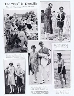 Shots Prints: British high society at Deauville, 1927