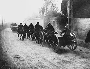 Galloping Prints: British Horse Artillery 1918