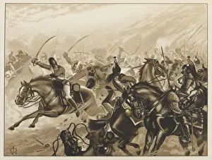 Fuentes Prints: British Horse Artillery at Fuentes dOnoro