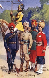 British Indian Army representatives, WW1