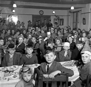 Naze Prints: British Legion Childrens Christmas Party, Walton, Essex