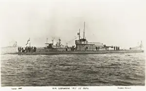 British M3 Submarine