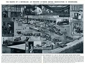 British Manufacture of motor cars by G. H. Davis 1926