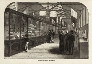 Clyde Prints: British Marine Department at the Paris Exposition, 1867